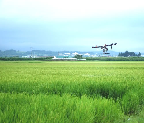 ドローンの写真